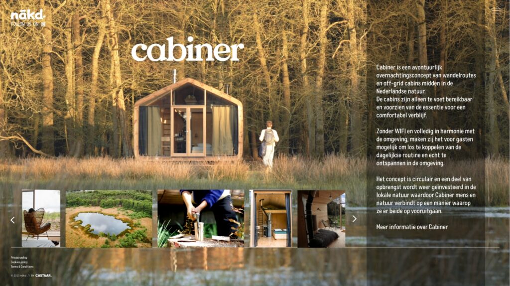 Cabiner - Nākd campagne