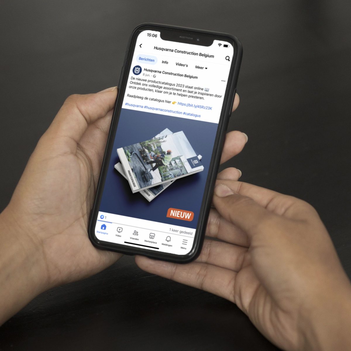 Husqvarna social media onderhoud