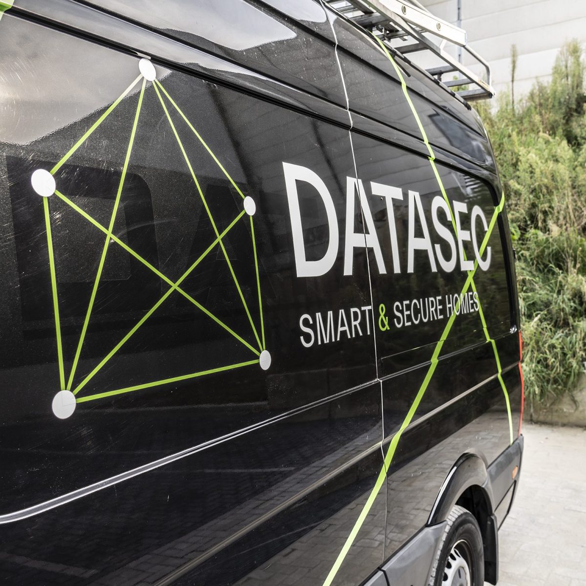 Datasec belettering bestelwagen - Print Castaar