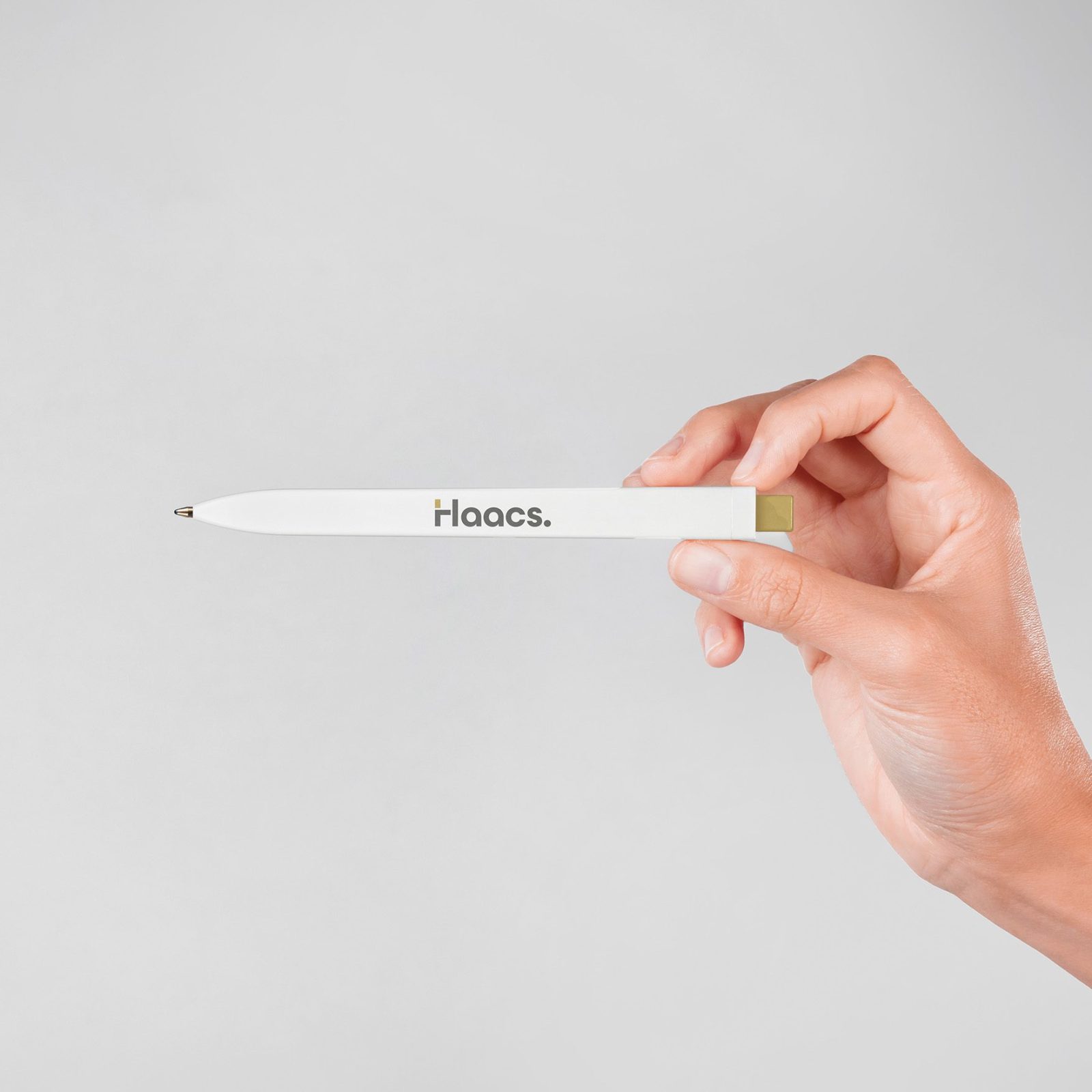 Ontwerp van een balpen voor Haacs gadgets bij Castaar