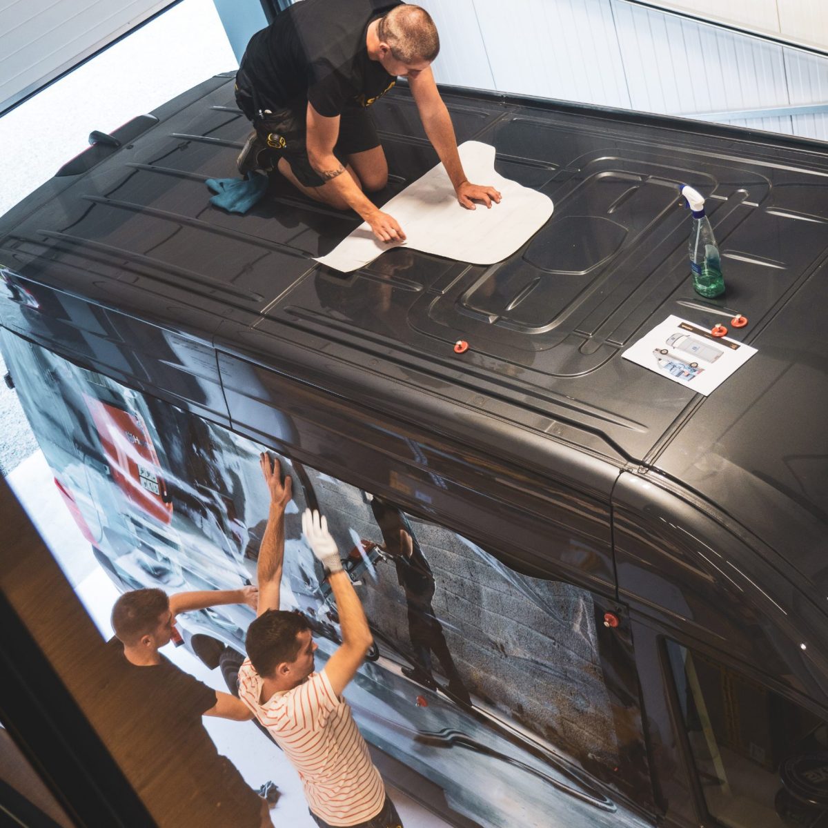 Full wrapping van bestelwagen - Castaar Print